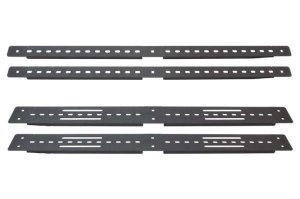 Toyota Tacoma Truck Bed Rack - Fishbone Offroad - Half Height Tackle Rack - Black - `16-`27